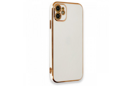 Newface iPhone 11 Kılıf Volet Silikon - Beyaz