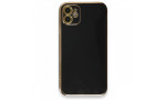 Newface iPhone 11 Kılıf Volet Silikon - Siyah