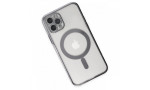 Newface iPhone 11 Pro Kılıf Magneticsafe Lazer Silikon - Gümüş