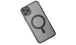Newface iPhone 11 Pro Kılıf Magneticsafe Lazer Silikon - Siyah