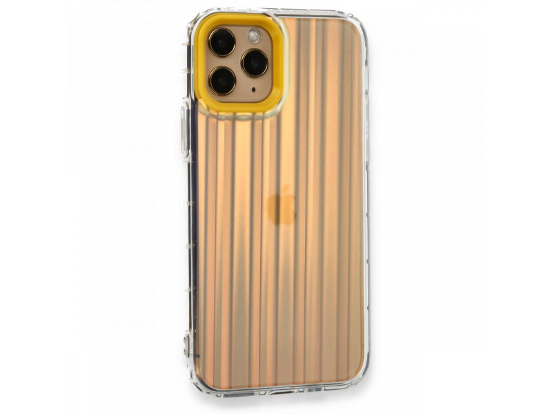 Newface iPhone 11 Pro Kılıf Valensiya Silikon - Çizgi