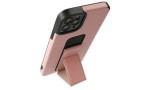 Newface iPhone 11 Pro Max Kılıf Mega Standlı Silikon - Pudra