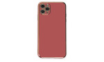 Newface iPhone 11 Pro Max Kılıf Volet Silikon - Kırmızı