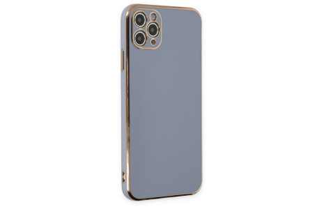 Newface iPhone 11 Pro Max Kılıf Volet Silikon - Mavi