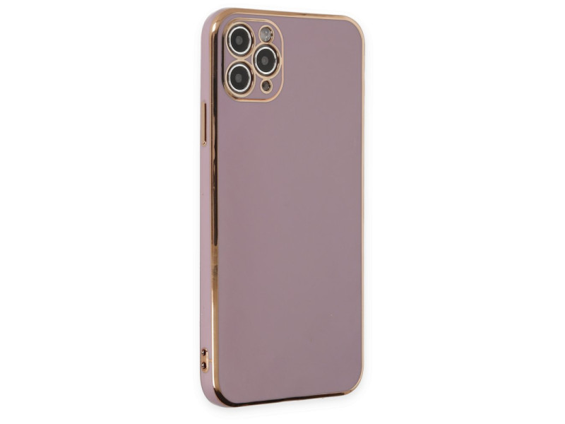 Newface iPhone 11 Pro Max Kılıf Volet Silikon - Mor