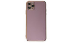 Newface iPhone 11 Pro Max Kılıf Volet Silikon - Mor