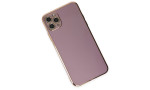 Newface iPhone 11 Pro Max Kılıf Volet Silikon - Mor