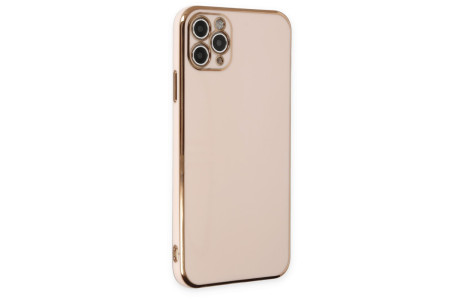Newface iPhone 11 Pro Max Kılıf Volet Silikon - Pembe