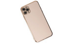 Newface iPhone 11 Pro Max Kılıf Volet Silikon - Pembe