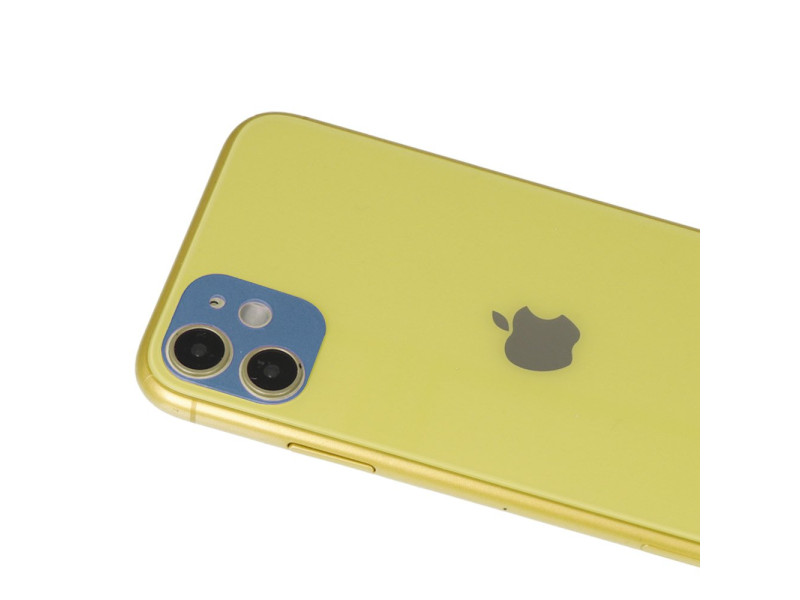 Newface iPhone 11 Rainbow Kamera Lens Koruma Cam - Mavi