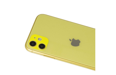 Newface iPhone 11 Rainbow Kamera Lens Koruma Cam - Sarı