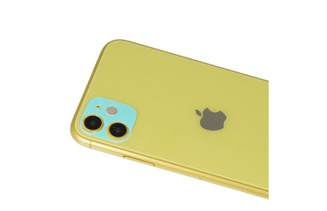 Newface iPhone 11 Rainbow Kamera Lens Koruma Cam - Yeşil