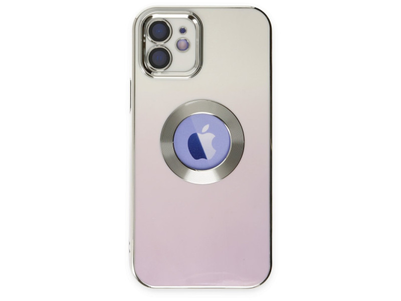 Newface iPhone 12 Kılıf Best Silikon - Mor