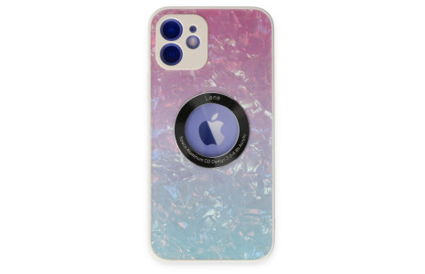 Newface iPhone 12 Kılıf Estel Silikon - Estel Mavi