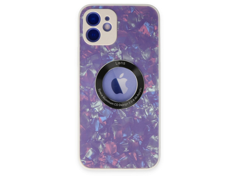Newface iPhone 12 Kılıf Estel Silikon - Estel Mor