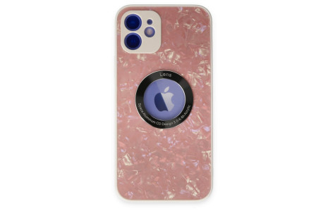 Newface iPhone 12 Kılıf Estel Silikon - Estel Pembe