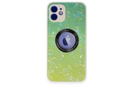 Newface iPhone 12 Kılıf Estel Silikon - Estel Yeşil
