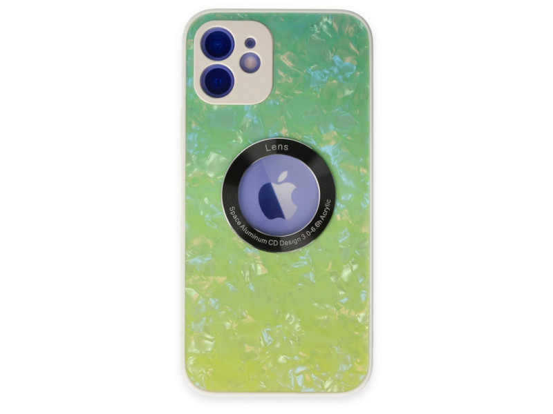 Newface iPhone 12 Kılıf Estel Silikon - Estel Yeşil