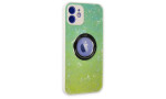 Newface iPhone 12 Kılıf Estel Silikon - Estel Yeşil