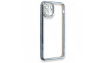 Newface iPhone 12 Kılıf Joke Taşlı Silikon - Mavi