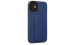 Newface iPhone 12 Kılıf Mega Standlı Silikon - Mavi