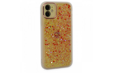 Newface iPhone 12 Kılıf Neon Light Silikon - Kırmızı