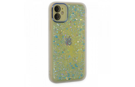 Newface iPhone 12 Kılıf Neon Light Silikon - Mavi