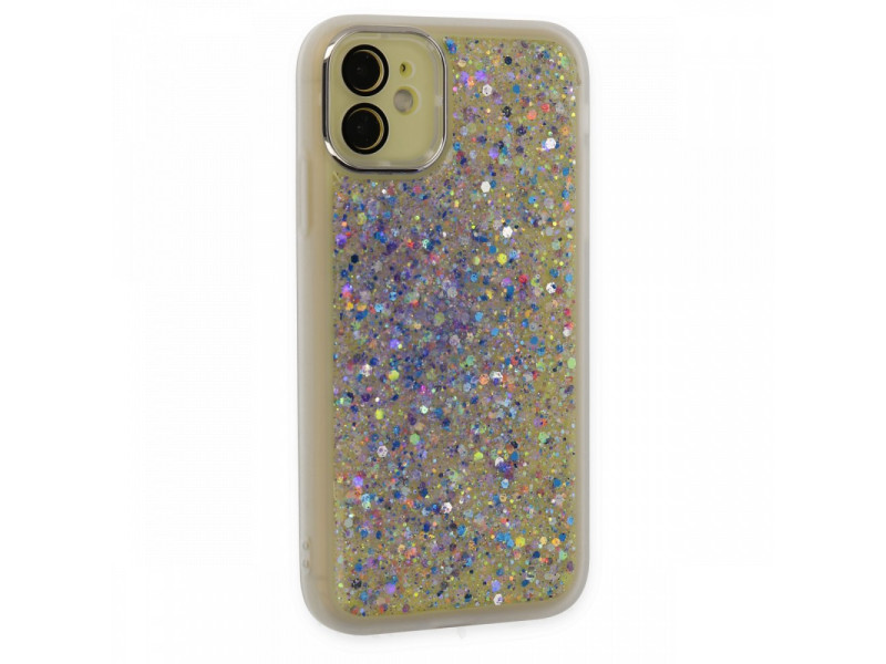 Newface iPhone 12 Kılıf Neon Light Silikon - Mor