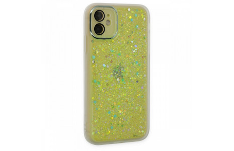 Newface iPhone 12 Kılıf Neon Light Silikon - Yeşil