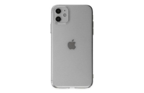 Newface iPhone 12 Kılıf Pc Sert Şeffaf Kapak - Şeffaf