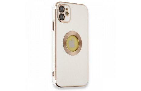 Newface iPhone 12 Kılıf Store Silikon - Beyaz