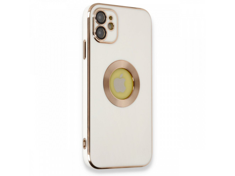 Newface iPhone 12 Kılıf Store Silikon - Beyaz