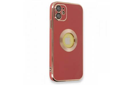 Newface iPhone 12 Kılıf Store Silikon - Kırmızı