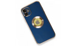 Newface iPhone 12 Kılıf Store Silikon - Mavi