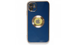 Newface iPhone 12 Kılıf Store Silikon - Mavi