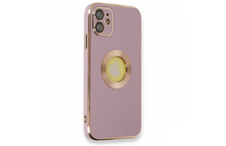 Newface iPhone 12 Kılıf Store Silikon - Mor
