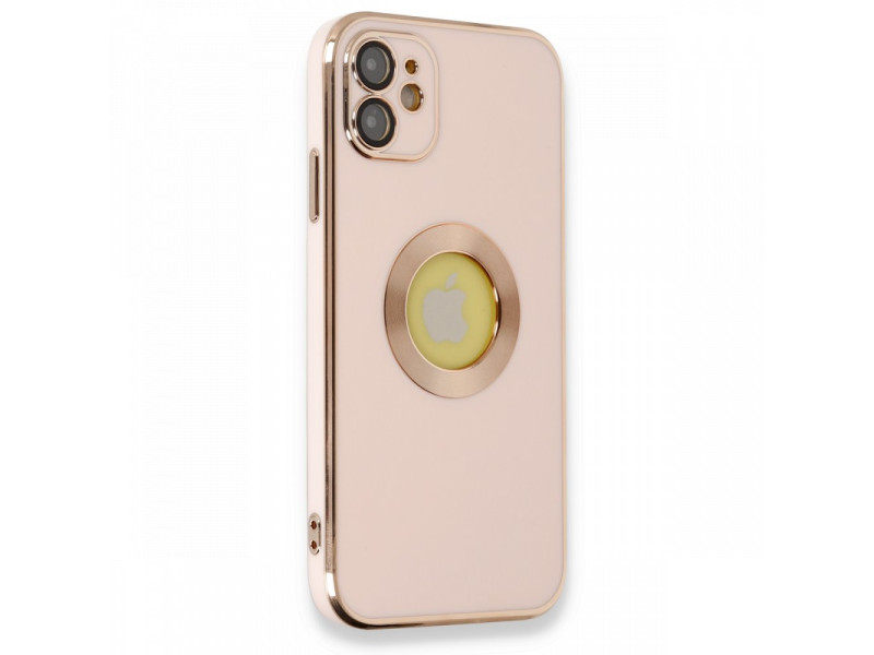 Newface iPhone 12 Kılıf Store Silikon - Pembe