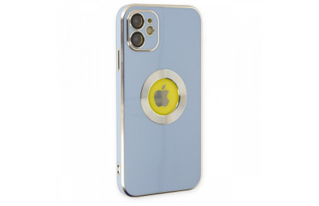 Newface iPhone 12 Kılıf Store Silikon - Sierra Blue