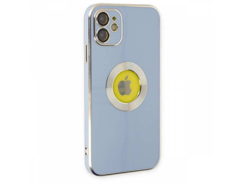 Newface iPhone 12 Kılıf Store Silikon - Sierra Blue