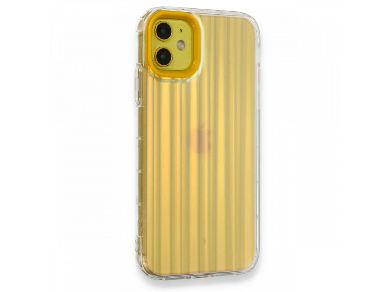 Newface iPhone 12 Kılıf Valensiya Silikon - Çizgi