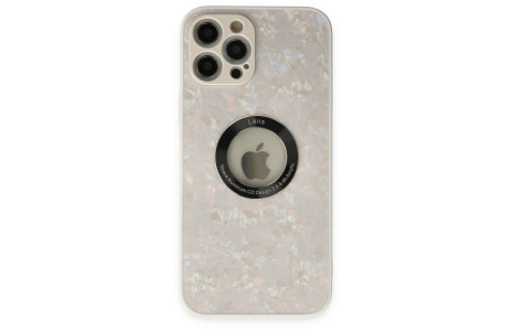 Newface iPhone 12 Pro Kılıf Estel Silikon - Estel Beyaz