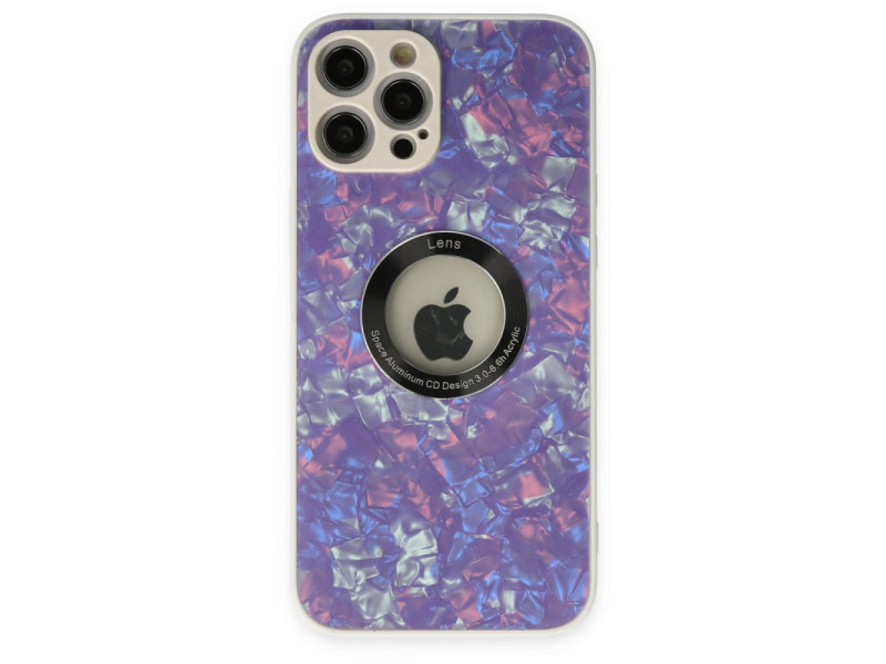 Newface iPhone 12 Pro Kılıf Estel Silikon - Estel Mor