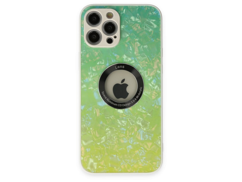 Newface iPhone 12 Pro Kılıf Estel Silikon - Estel Yeşil