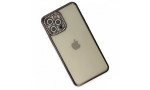 Newface iPhone 12 Pro Kılıf Joke Taşlı Silikon - Siyah