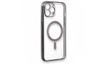 Newface iPhone 12 Pro Kılıf Magneticsafe Lazer Silikon - Siyah