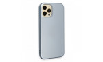 Newface iPhone 12 Pro Kılıf Nano içi Kadife Silikon - Sky Blue