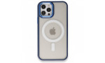 Newface iPhone 12 Pro Kılıf Room Magneticsafe Silikon - Lacivert