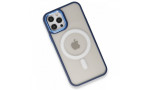 Newface iPhone 12 Pro Kılıf Room Magneticsafe Silikon - Lacivert
