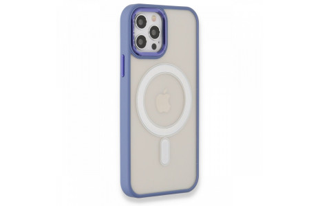 Newface iPhone 12 Pro Kılıf Room Magneticsafe Silikon - Sierra Blue