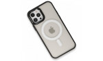 Newface iPhone 12 Pro Kılıf Room Magneticsafe Silikon - Siyah